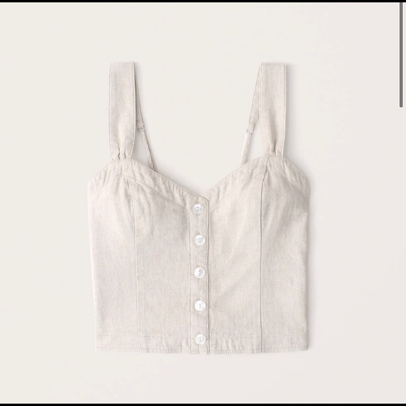 Abercrombie Cropped Blouse - Picture 7 of 10